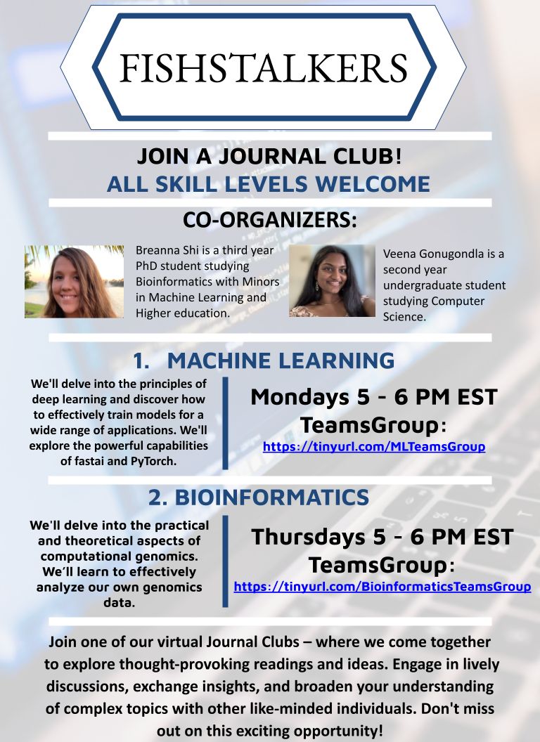 Image of Date and Times of Journal Clubs